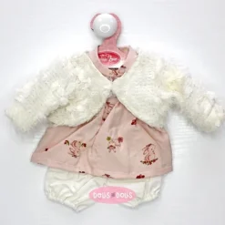 Tenue pour poupée Antonio Juan 33-34 cm - Set bunnies avec veste blanche