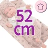 Tenue pour poupée Antonio Juan 52 cm - Collection Mi Primer Reborn - Tenue à pois avec chapeau