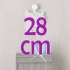 Tenue pour poupée Así 28 cm - Barboteuse florale avec bonnet bleu pour poupée Gordi