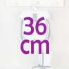 Tenue pour poupée Así 36 cm - Barboteuse Plumeti avec rouleau bleu marine pour Koke