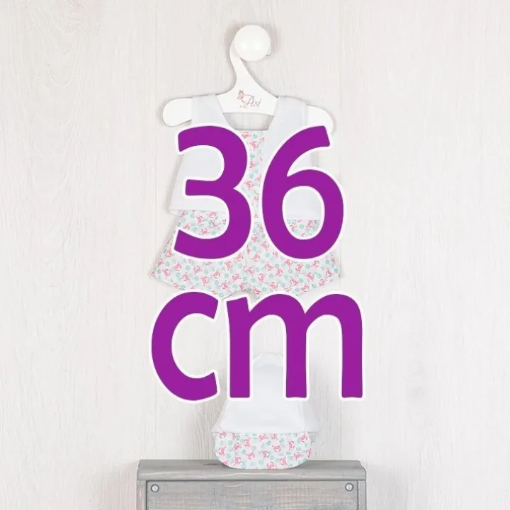 Tenue pour poupée Así 36 cm - Ensemble crabe de plage pour garçon pour poupée Alex
