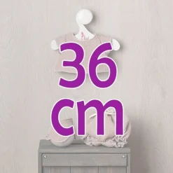 Tenue pour poupée Así 36 cm - Pyjama et masque de la collection Nude pour poupée Alex