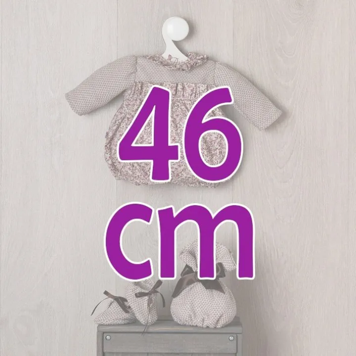 Tenue pour poupée Así 46 cm - Romper Collection Martina pour poupée Leo
