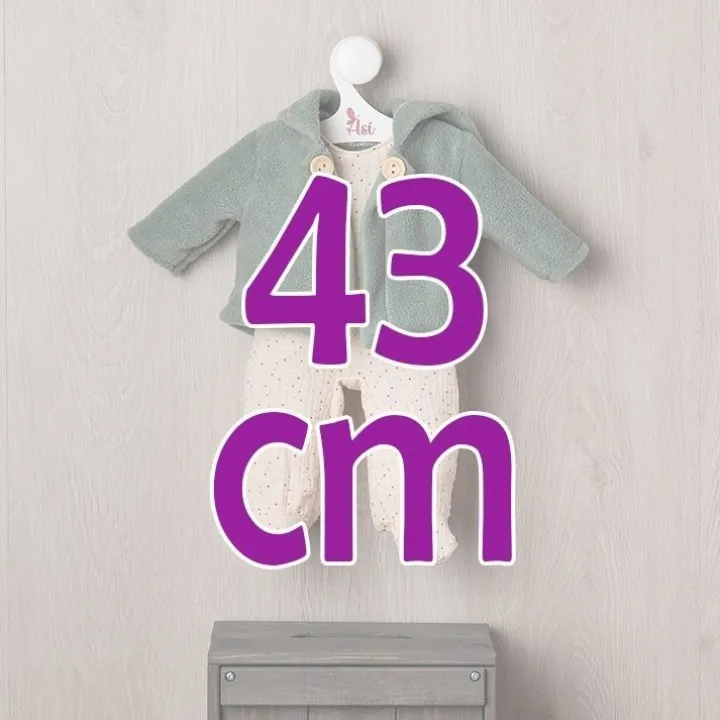 Tenue pour poupée Así 43 cm - Set de la collection Iris pour poupée Pablo