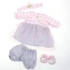 Tenue pour poupée Berenguer Boutique 35-40 cm - Robe rose avec jupe en tulle