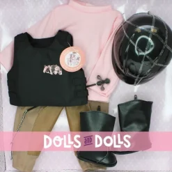 Tenue pour poupée Götz 45-50 cm - Ensemble amusant d'équitation