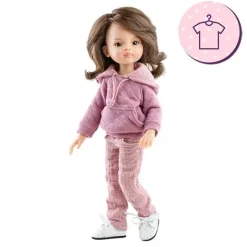 Tenue pour poupée Paola Reina 32 cm - Las Amigas - Tenue Liu rose